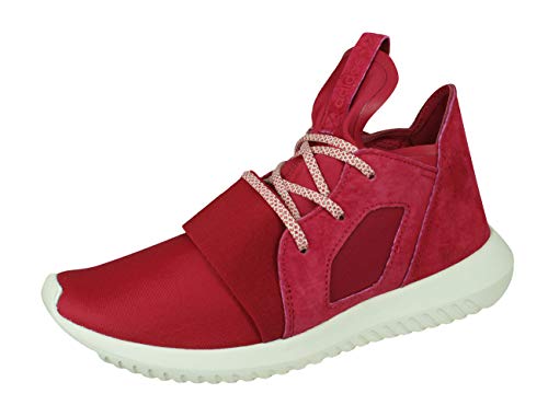 adidas Originals Tubular Defiant Damen Lauftrainer/Schuhe-Red-41 1/3