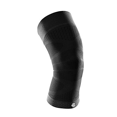 BAUERFEIND Unisex-Adult Sports Compression Knee Support Kniebandage, Schwarz, M