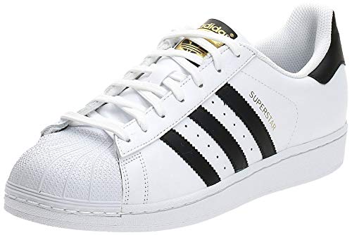 adidas Herren Superstar C77124 Sneaker, White Footwear White Core Black Footwear White, 44 EU