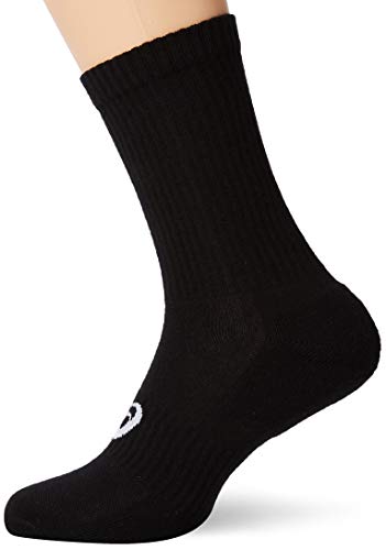 ASICS Herren 3PPK Crew Socken, Schwarz (Black 155204-0900), 48/49 (Herstellergröße: 47-49)